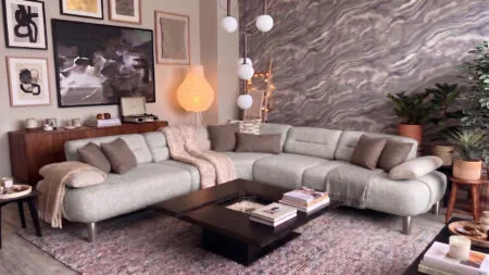 Doğrucan Mobilya STARK Köşe Takımı modern oturma odasında