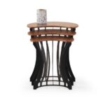 CARMEN ZİGON SEHPA SİYAH