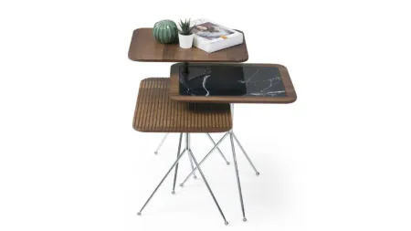 DIAMOND ZİGON SEHPA KROM