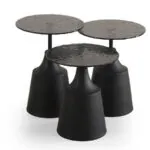 GRADE ZİGON SEHPA SİYAH