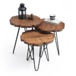 KUTUK ZİGON SEHPA CEVİZ