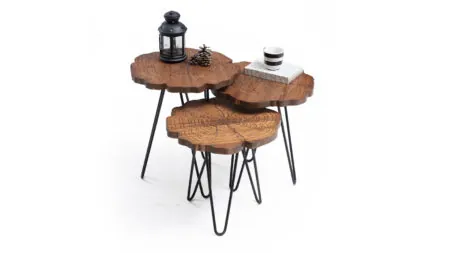 KUTUK ZİGON SEHPA CEVİZ