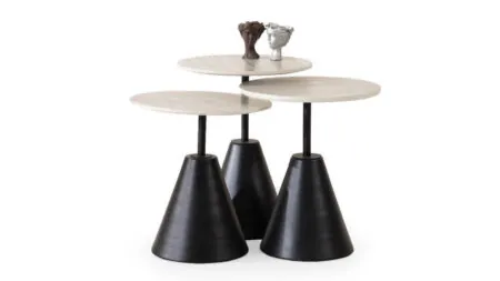 LELA ZİGON SEHPA TRAVERTEN