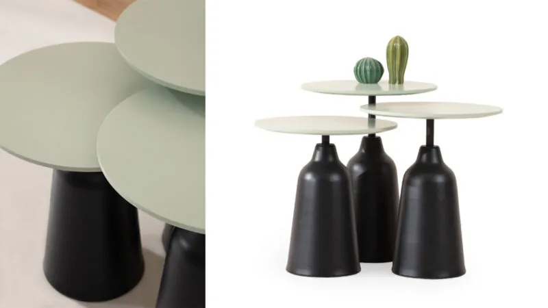 MINTY ZİGON SEHPA YEŞİL-1