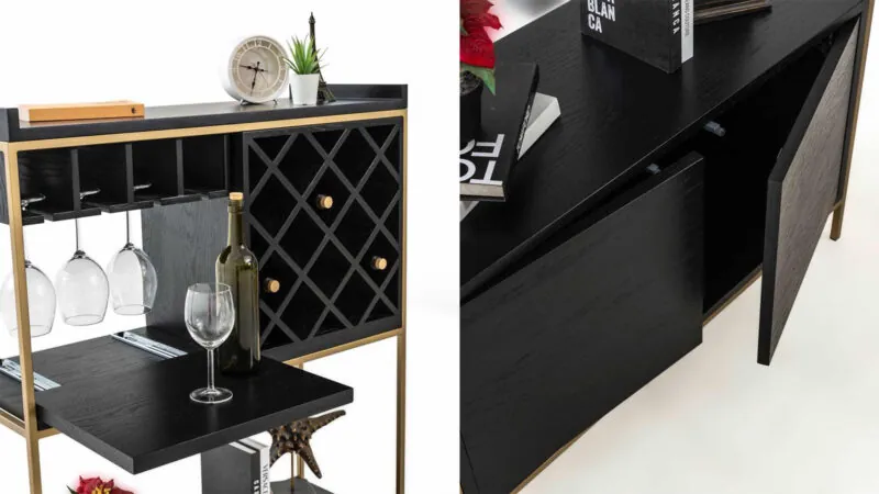 JACK KİTAPLIK SİYAH-1