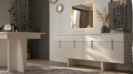 LİNE KONSOL AYNALI GRİ